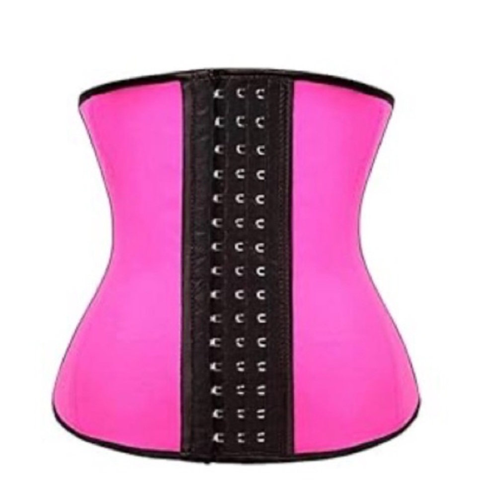Women's Pink Waist Trainer Corset - Shaping Support